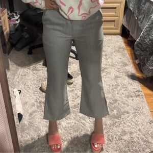 Venus Houndstooth Flare Pants